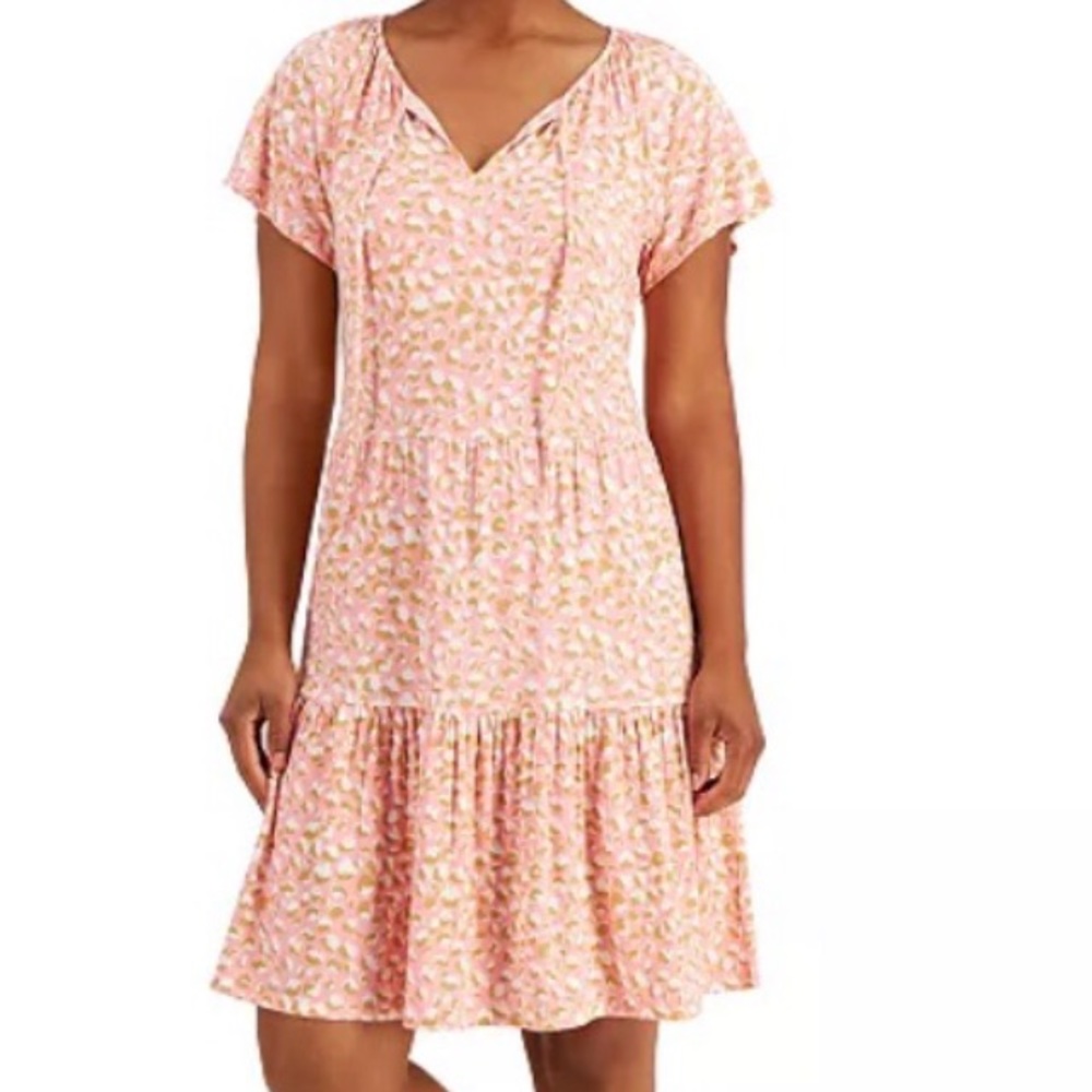 NWT Size XS Flip Flop Dress Antique Peach from Style & Company